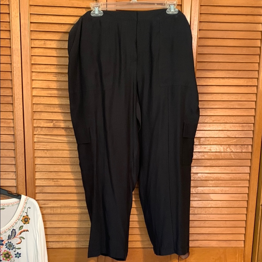 Kenneth Cole Silk Cargo Pants